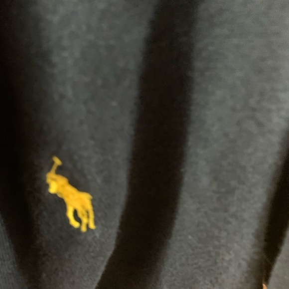 Polo Ralph Lauren Navy and Yellow Track Jacket - Picture 3 of 4